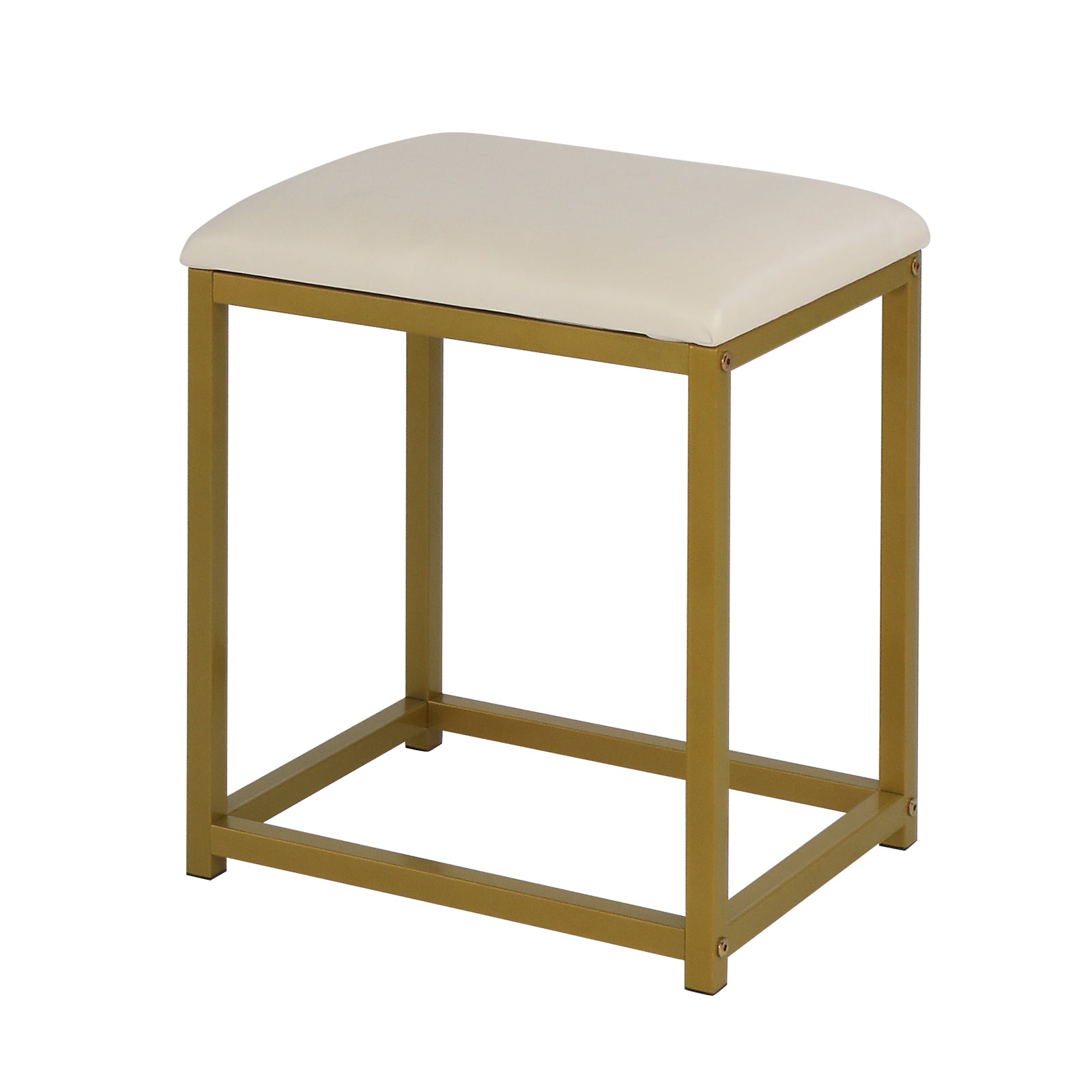 White Makeup Table with Drawers