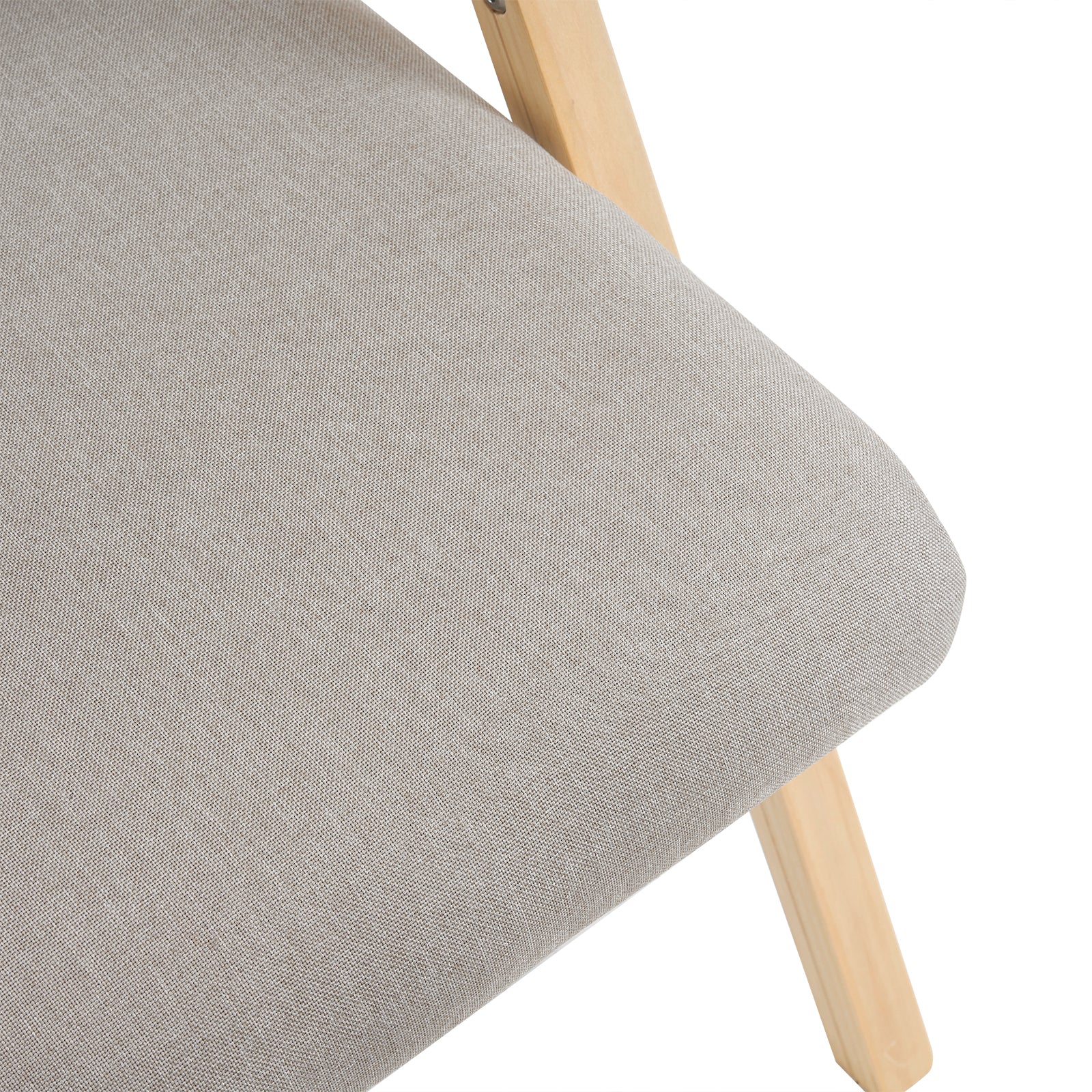 2 Pack Modern Folding Wooden Chairs