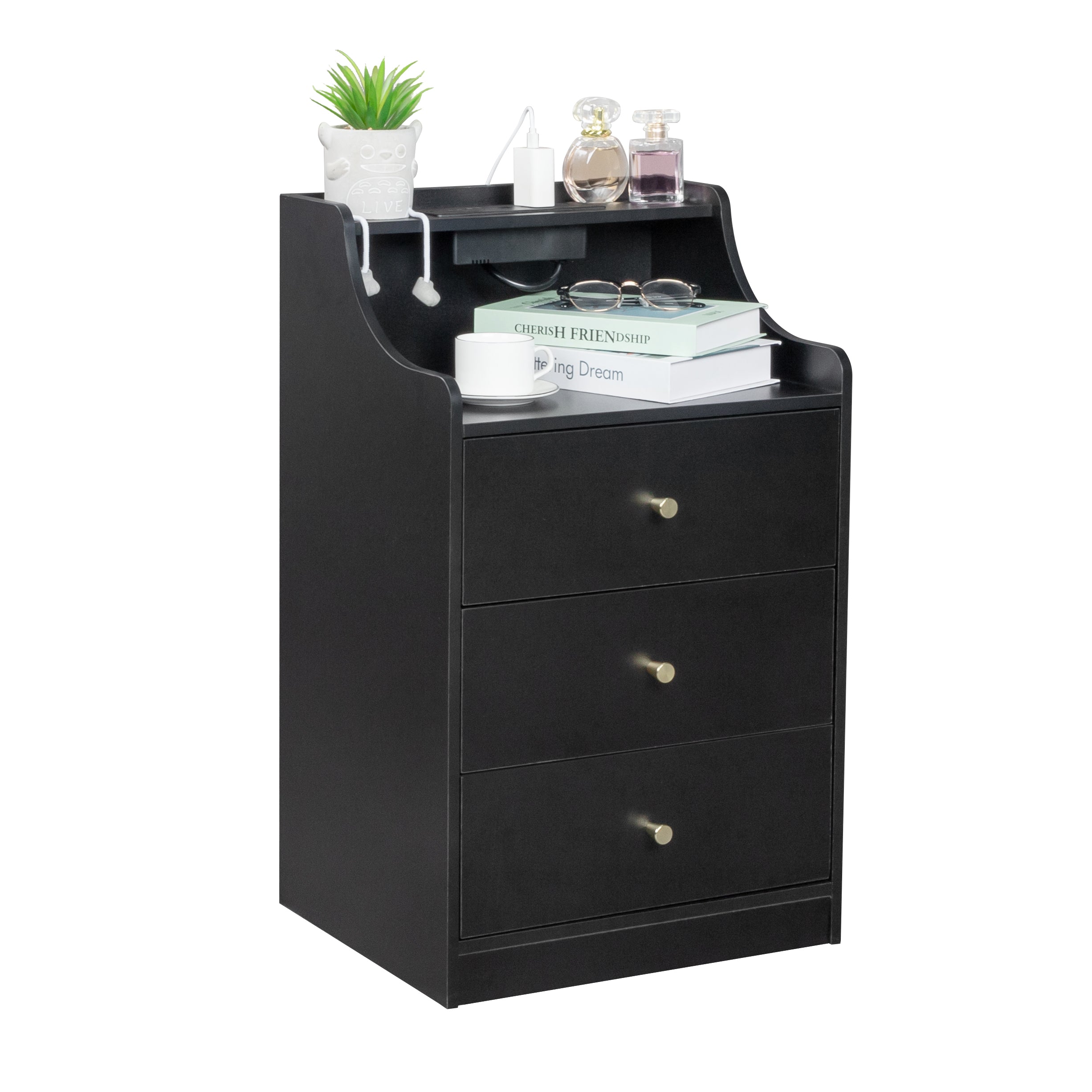 Black Bedside Tables
