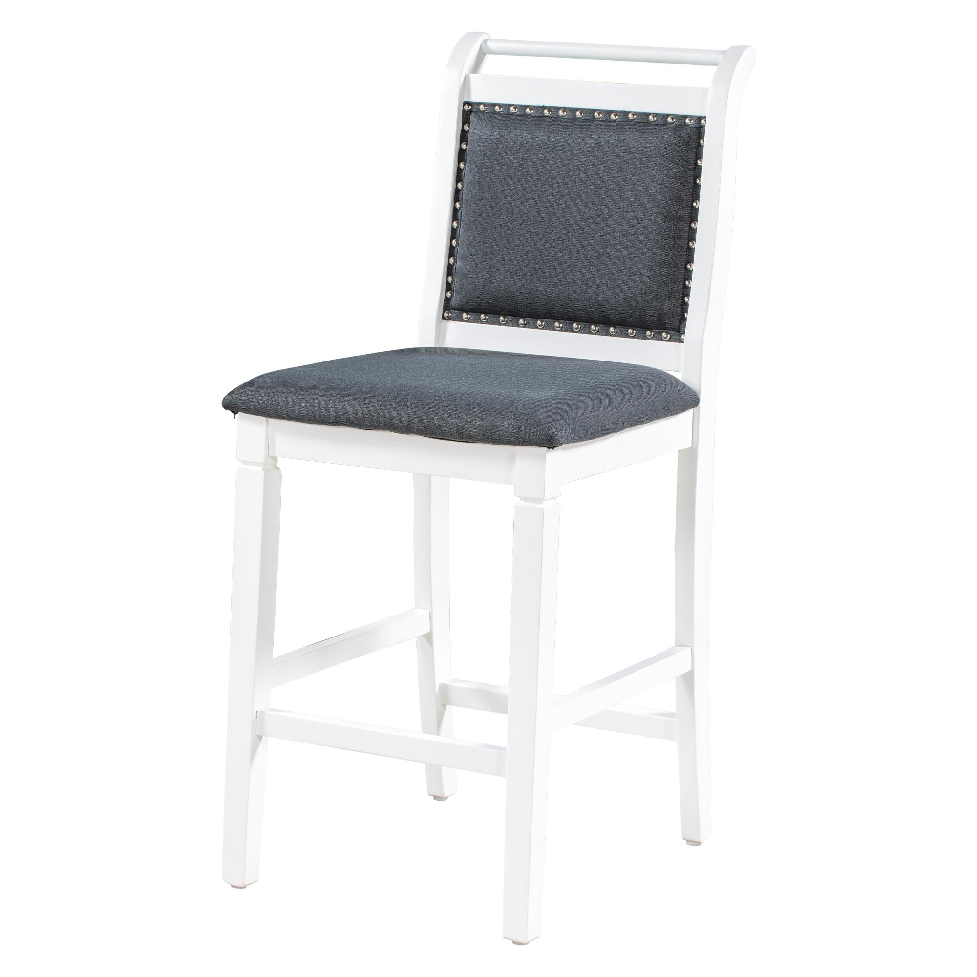 3-Piece Wood Counter Height Drop Leaf Dining Table Set