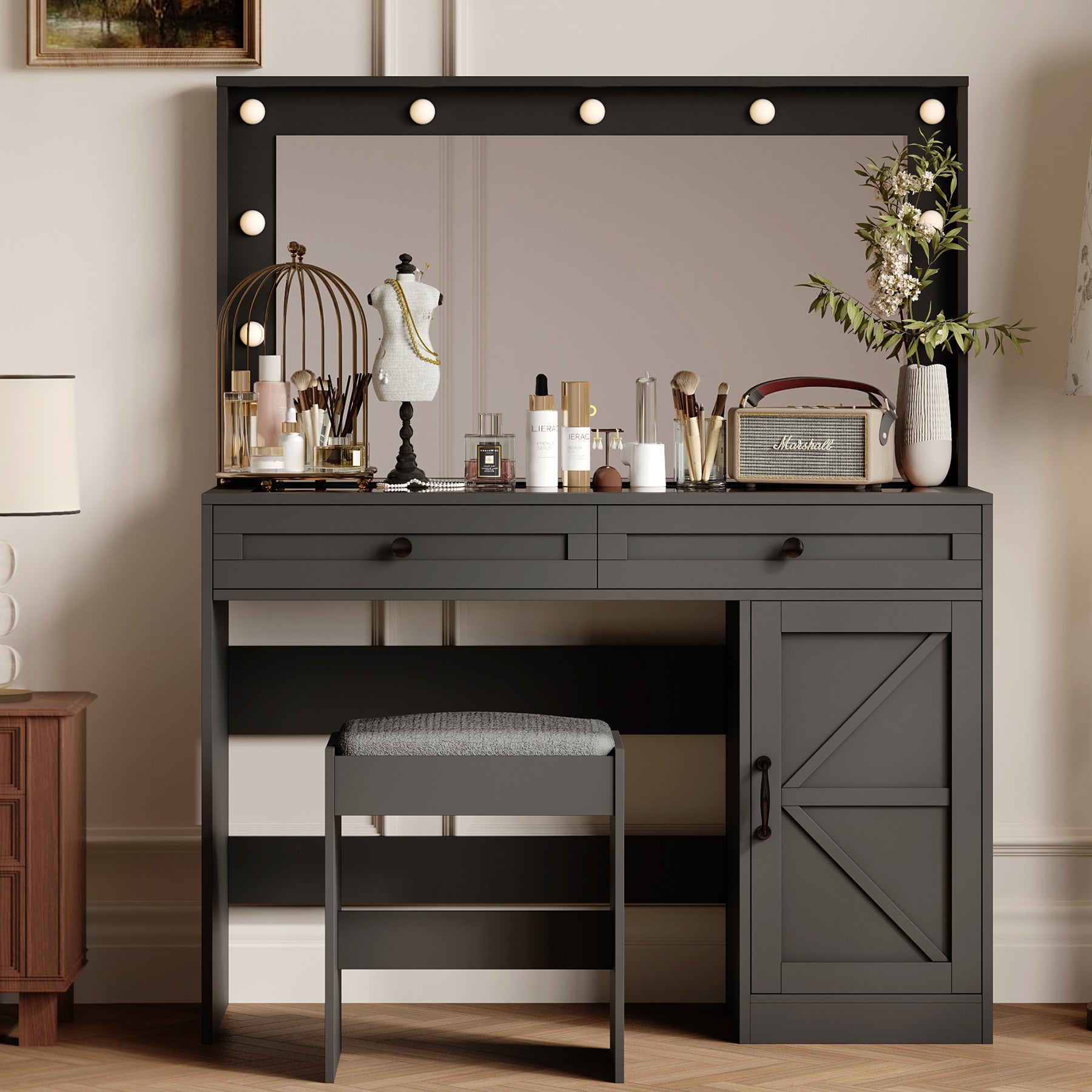 43.4"Makeup Vanity Table