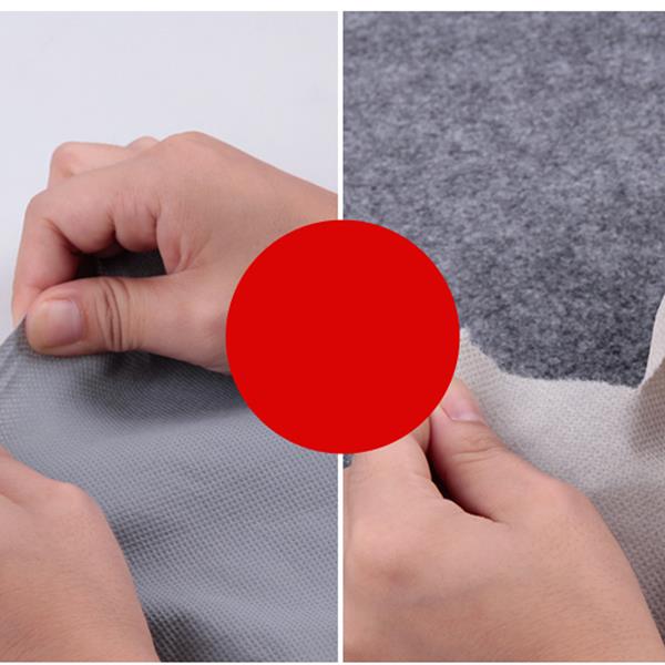 9-Tier Gray Non-Woven Fabric Space-Saving Shoe Rack