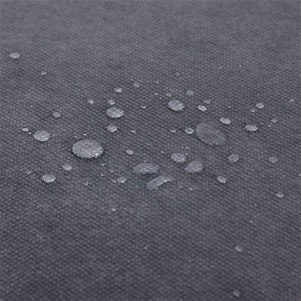 69" Portable Gray Wardrobe