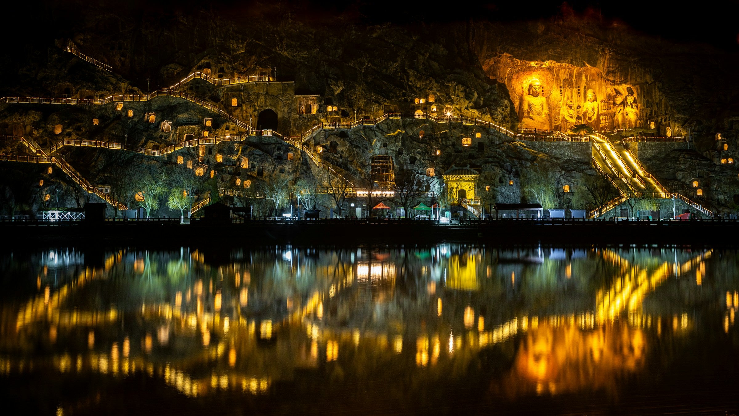Longmen Grottoes in Henan